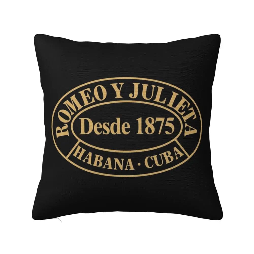 ALDO Linens & Bedding > Bedding > Pillowcases & Shams Romeo and Julieta Habana Cuba Cigar Style Pillowcases Poliester