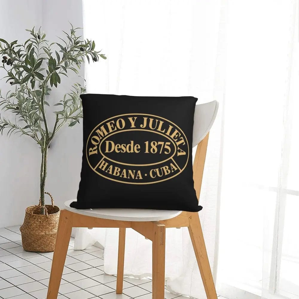 ALDO Linens & Bedding > Bedding > Pillowcases & Shams Romeo and Julieta Habana Cuba Cigar Style Pillowcases Poliester