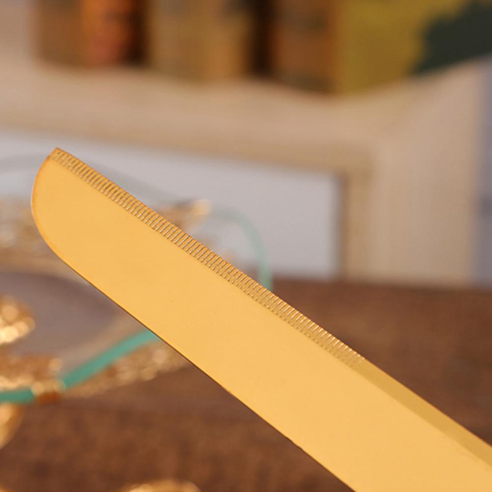 ALDO Party & Celebration > Party Supplies > Party Favors > Wedding Favors New / Stainless steel / Cake Knife cutter: 25.5cm x 2cm/10.04" x 0.79" inch 26cm x 5.7cm/10.24" x 2.24" Beutiful Laxury Bride and Groom French Court Golden Heart Hendle Cake Knife and Cake Shovel Set