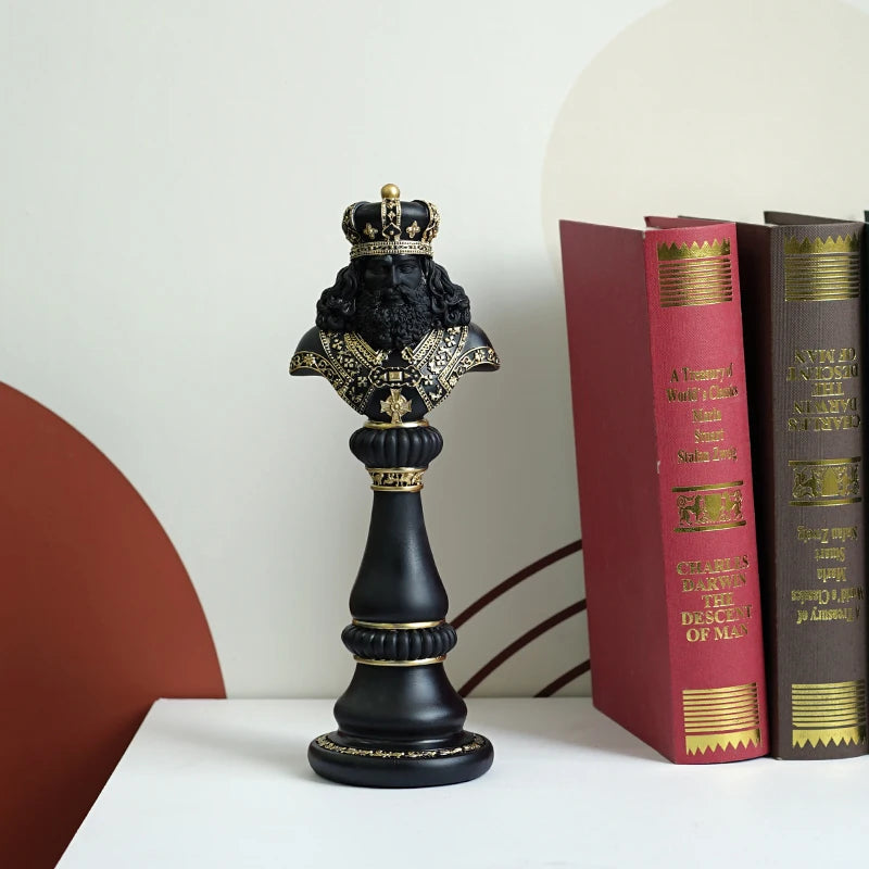 ALDO Party & Celebration > Party Supplies > Party Games Chess Decoration Collection Statues of Black and White King Knight and Queen
