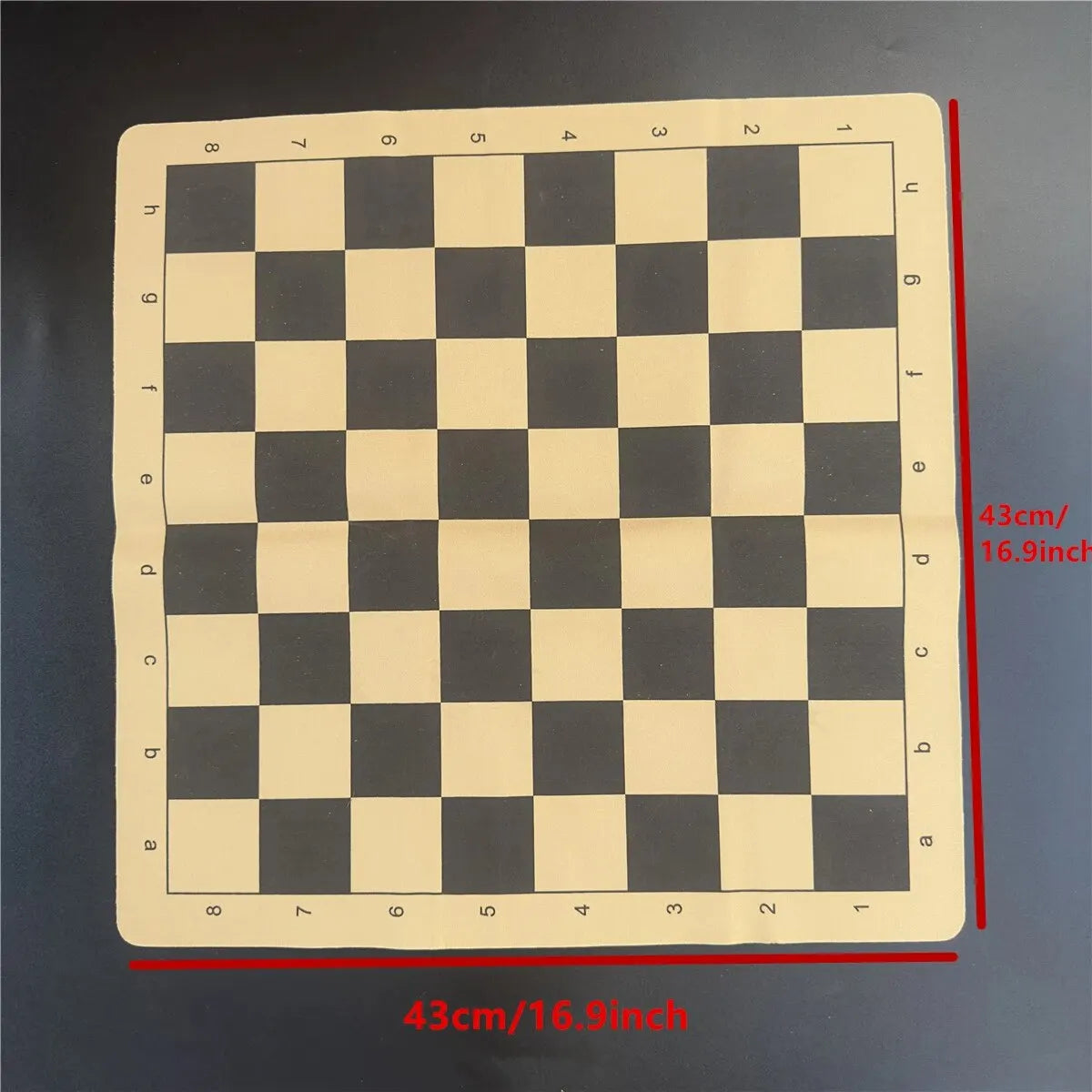 ALDO Party & Celebration > Party Supplies > Party Games Large 3D Antique Set with Chess Board Qing Soldier Resin Chess Pieces with Leather Chessboard