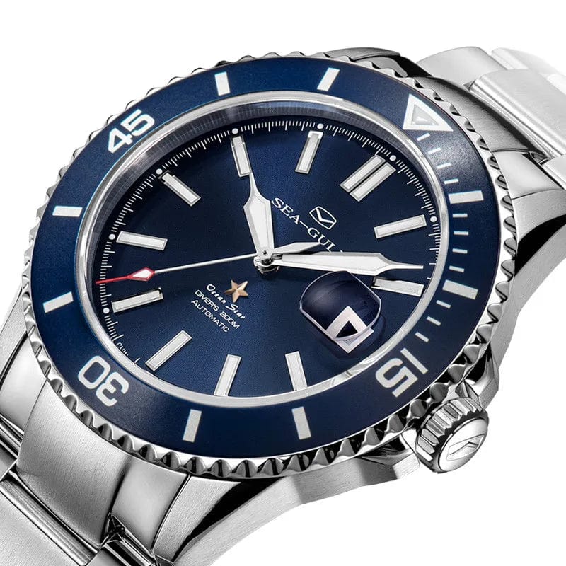 Jaragar Décor > Watches Sea- Gull Original Official World Famouse Man's Luxury Wrist Sport 200m Diving Waterproof Watch Automatic Movement