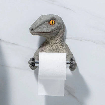 ALDO Bathroom Accessories > Toilet Paper Holders Decorative Dinosaur Toilet Paper Roll Holder Bathroom Wall Mounted.