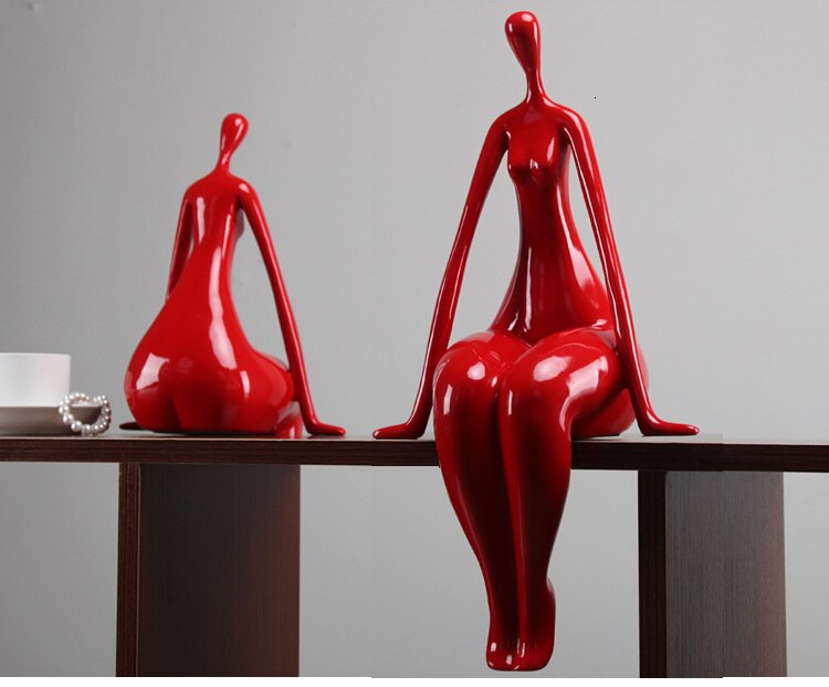ALDO Decor > Artwork > Sculptures & Statues Modern Abstract Woman Handmade Sculpture