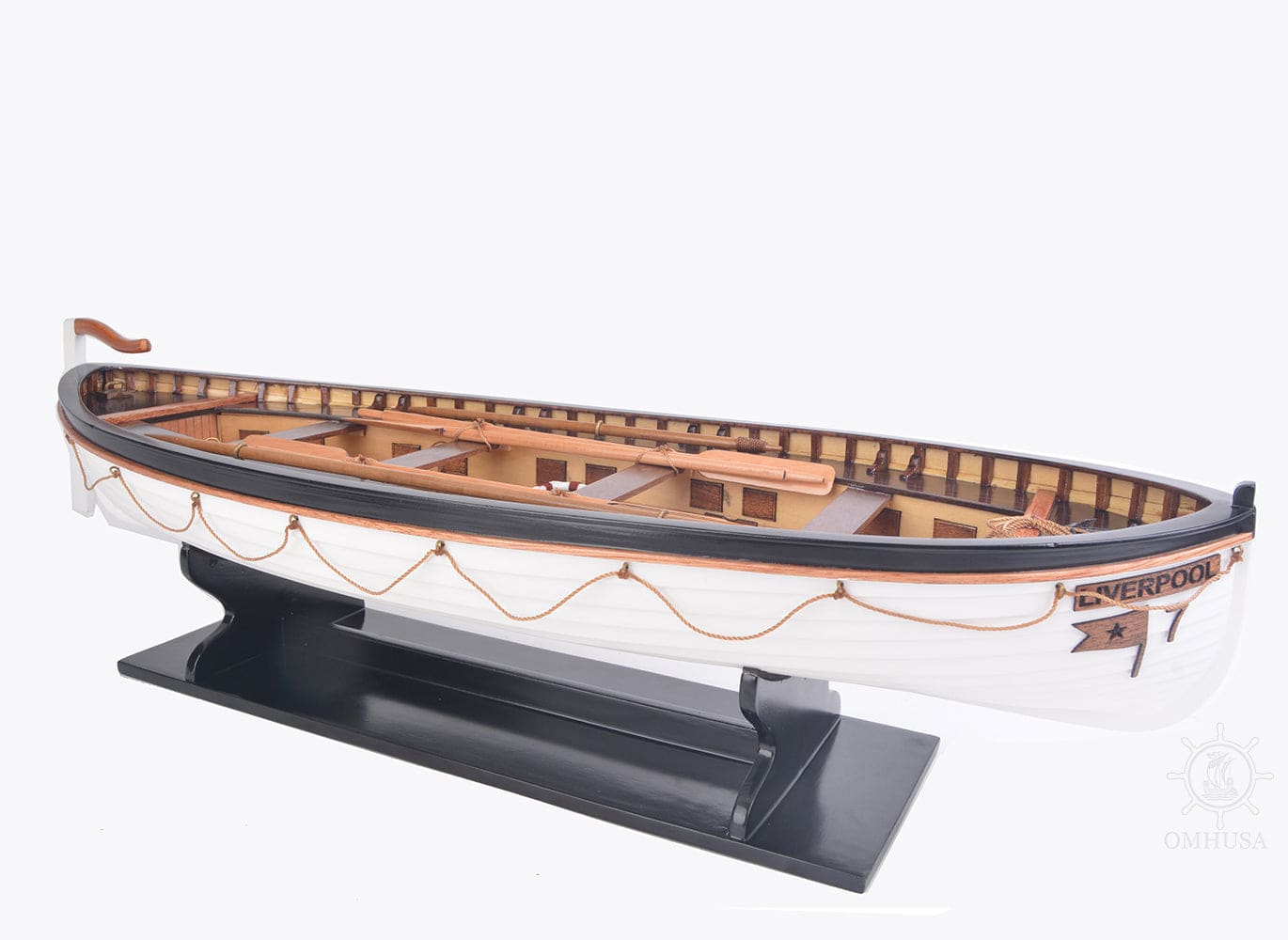 ALDO Hobbies & Creative Arts> Collectibles> Scale Model L: 22.5 W: 7.25 H: 6 Inches / NEW / Wood Lifeboat No 7 model of RMS Titanic Passenger Ship Ocean Liner Wood Model Assembled