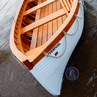 ALDO Hobbies & Creative Arts> Collectibles> Scale Model L: 22.5 W: 7.25 H: 6 Inches / NEW / Wood Lifeboat No 7 model of RMS Titanic Passenger Ship Ocean Liner Wood Model Assembled