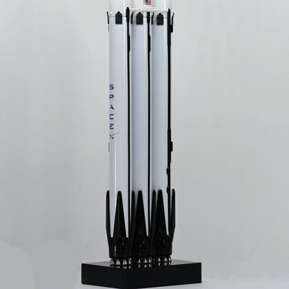 ALDO > Hobbies & Creative Arts> Collectibles> Scale Model NASA Space X Model Rocket Falcon Super Heavy Spacecraft Model Desk Top Display.