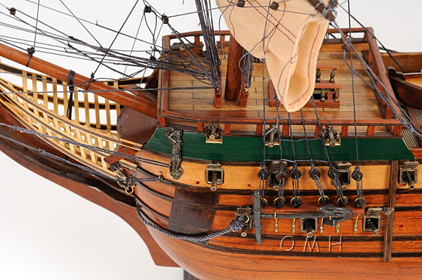 ALDO Hobbies & Creative Arts > Collectibles > Scale Models L: 37 W: 11 H: 35 Inches / NEW / Wood Friesland Dutch of  Great Fleet of the United Province of Holland Tall Ship large Wood Model Sailboat Assembled