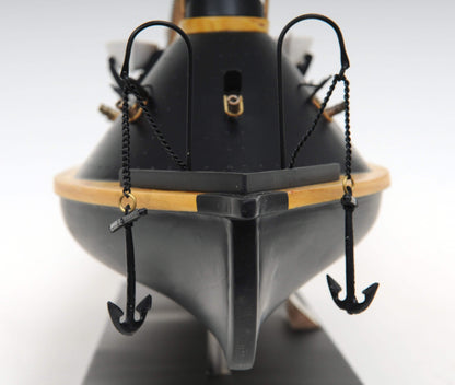 ALDO Hobbies & Creative Arts > Collectibles > Scale Models L: 38.5 W: 9.5 H: 16 Inches / NEW / wood C.S.S. Virginia Ironclad Steam Powered Ship Exclusive Edition Wood Model  Assembled with Display Case