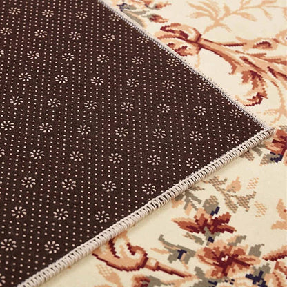 ALDO Home & Kitchen>Area Rugs>Carpet European Design Versailles Palace Rose Style Luxury Non-Slip  Rug Carpet