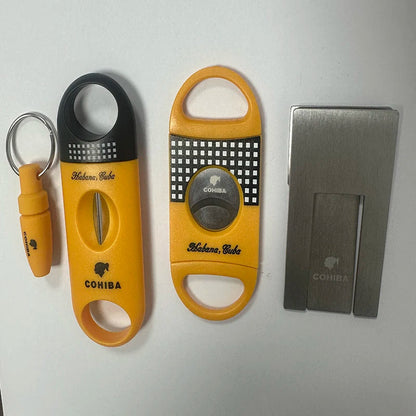 ALDO Home & Kitchen>Ashtray Luxury Cohiba Designer Cigar Tools and Accessories Set
