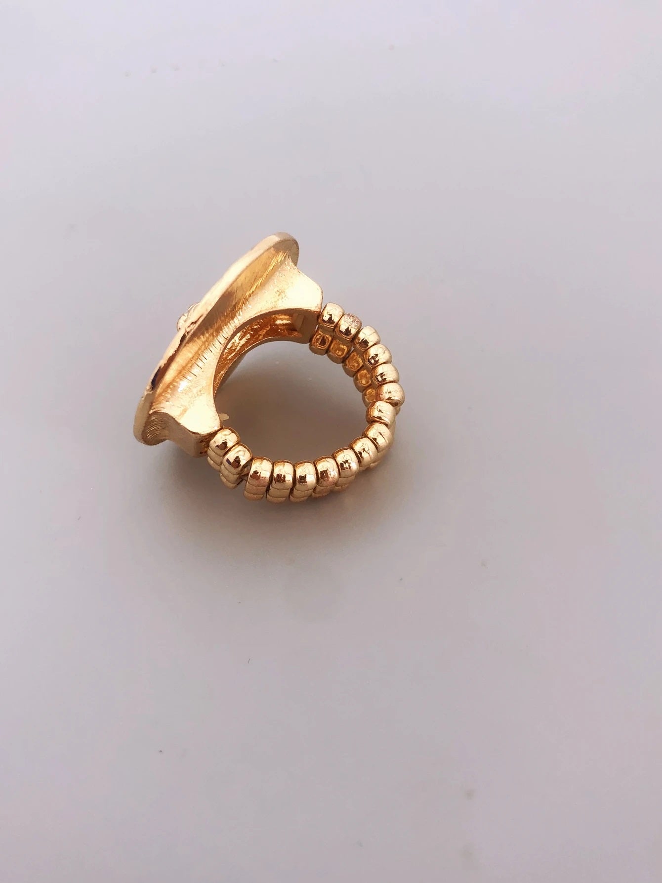 ALDO Jewelry Golden Adjustable Lione Head Ring