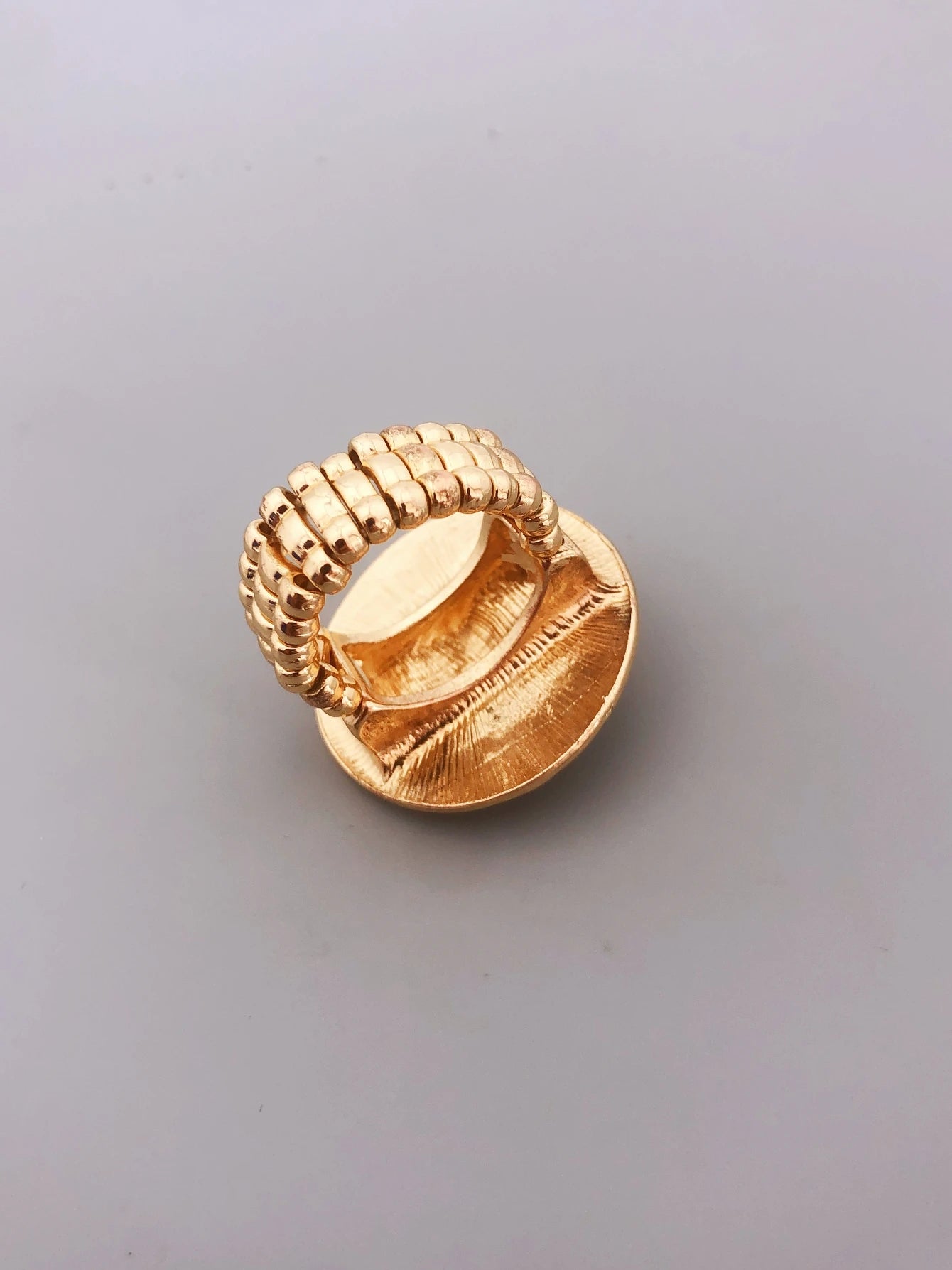 ALDO Jewelry Golden Adjustable Lione Head Ring