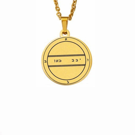 ALDO Jewelry King Solomon Seal Amulet Pendant Neklass for Helping for Fertility Good Easy Pregnancy and  Birth