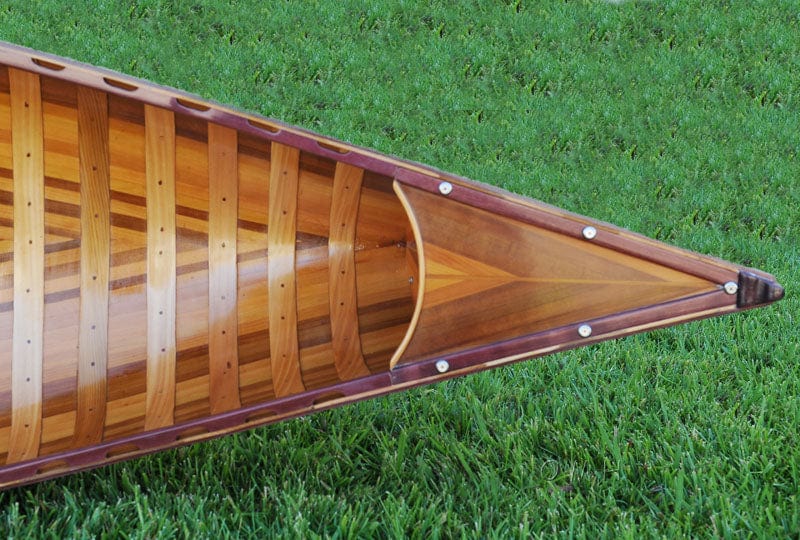 ALDO Kayaking, Canoeing & Rafting>Canoes L: 117 W: 26.5 H: 20 Inches / NEW / wood Real High Quality  Red Wood Cedar Canoe 10 Ft With Ribs
