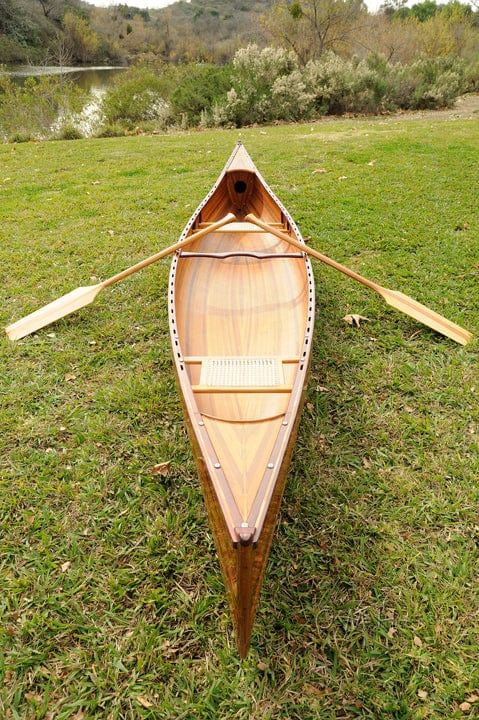 ALDO Kayaking, Canoeing & Rafting>Canoes L: 187.5 W: 31.5 H: 24 Inches / NEW / wood Real High Quality Canadian Cedar Canoe 16 feet