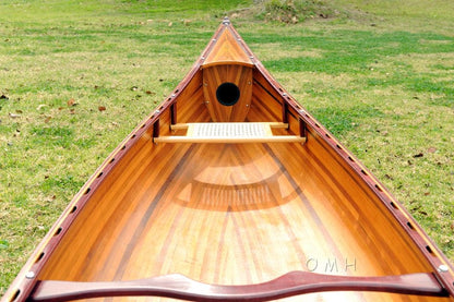 ALDO Kayaking, Canoeing & Rafting>Canoes L: 216 W: 35.5 H: 27 Inches / NEW / wood Real High Quality Canadian Cedar Canoe 18 feet