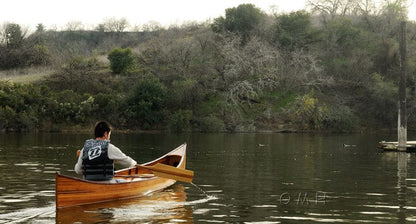 ALDO Kayaking, Canoeing & Rafting>Canoes L: 216 W: 35.5 H: 27 Inches / NEW / wood Real High Quality Canadian Cedar Canoe 18 feet