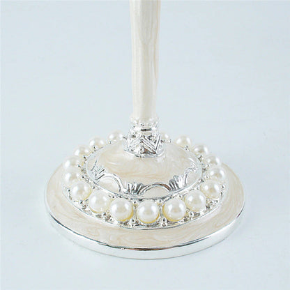 ALDO Kitchen & Dining > Tableware > Drinkware Exquisite Unique Custom Made  Swan Wedding Led Free Crystal Champagne Wine Glasses Set of Two
