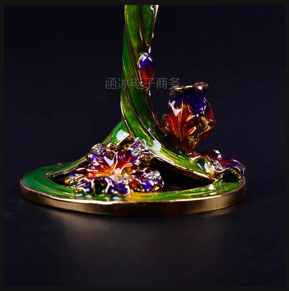 ALDO Kitchen & Dining > Tableware > Drinkware Exquisite Unique Custom Made Wedding Led Free Crystal Champagne Wine Glasses Set of Two