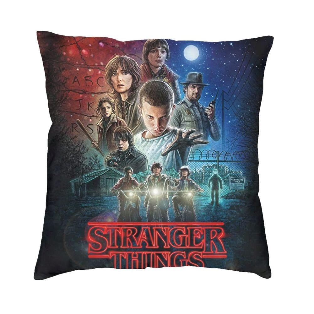 ALDO Linens & Bedding > Bedding > Pillowcases & Shams 30x30cm 12x12in / Style 1 / Multicolor Stranger Things TV Show Modern Decorative Luxury Velvet Pillowcases Double side 3D Print