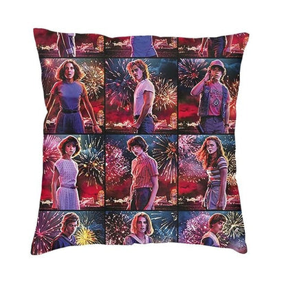 ALDO Linens & Bedding > Bedding > Pillowcases & Shams 30x30cm 12x12in / Style 11 / Multicolor Stranger Things TV Show Modern Decorative Luxury Velvet Pillowcases Double side 3D Print