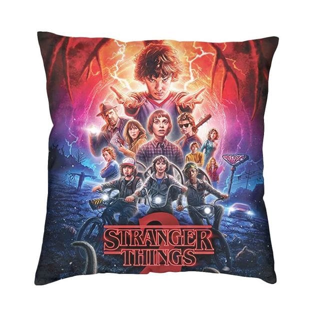 ALDO Linens & Bedding > Bedding > Pillowcases & Shams 30x30cm 12x12in / Style 12 / Multicolor Stranger Things TV Show Modern Decorative Luxury Velvet Pillowcases Double side 3D Print