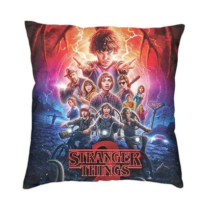 ALDO Linens & Bedding > Bedding > Pillowcases & Shams 30x30cm 12x12in / Style 12 / Multicolor Stranger Things TV Show Modern Decorative Luxury Velvet Pillowcases Double side 3D Print