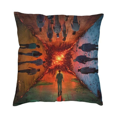 ALDO Linens & Bedding > Bedding > Pillowcases & Shams 30x30cm 12x12in / Style 4 / Multicolor Stranger Things TV Show Modern Decorative Luxury Velvet Pillowcases Double side 3D Print