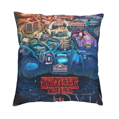 ALDO Linens & Bedding > Bedding > Pillowcases & Shams 30x30cm 12x12in / Style 8 / Multicolor Stranger Things TV Show Modern Decorative Luxury Velvet Pillowcases Double side 3D Print