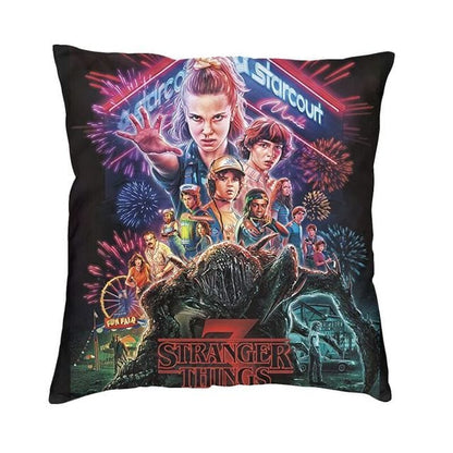 ALDO Linens & Bedding > Bedding > Pillowcases & Shams 40x40cm 16x16in / Style 14 / Multicolor Stranger Things TV Show Modern Decorative Luxury Velvet Pillowcases Double side 3D Print