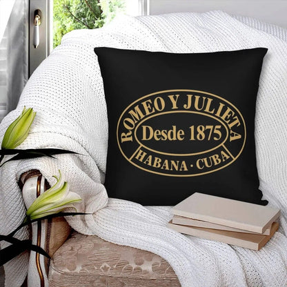 ALDO Linens & Bedding > Bedding > Pillowcases & Shams Romeo and Julieta Habana Cuba Cigar Style Pillowcases  Poliester